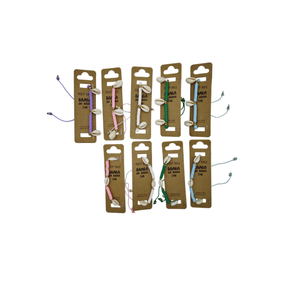 B-962 - Lot de 35 Bracelets coquillage